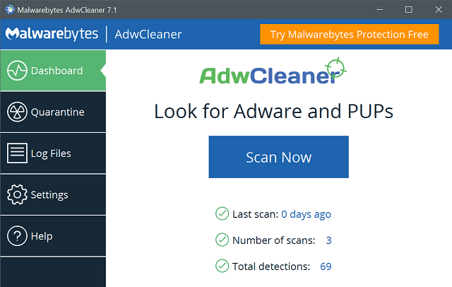 adwcleaner malwarebytes