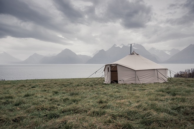 glamping tent