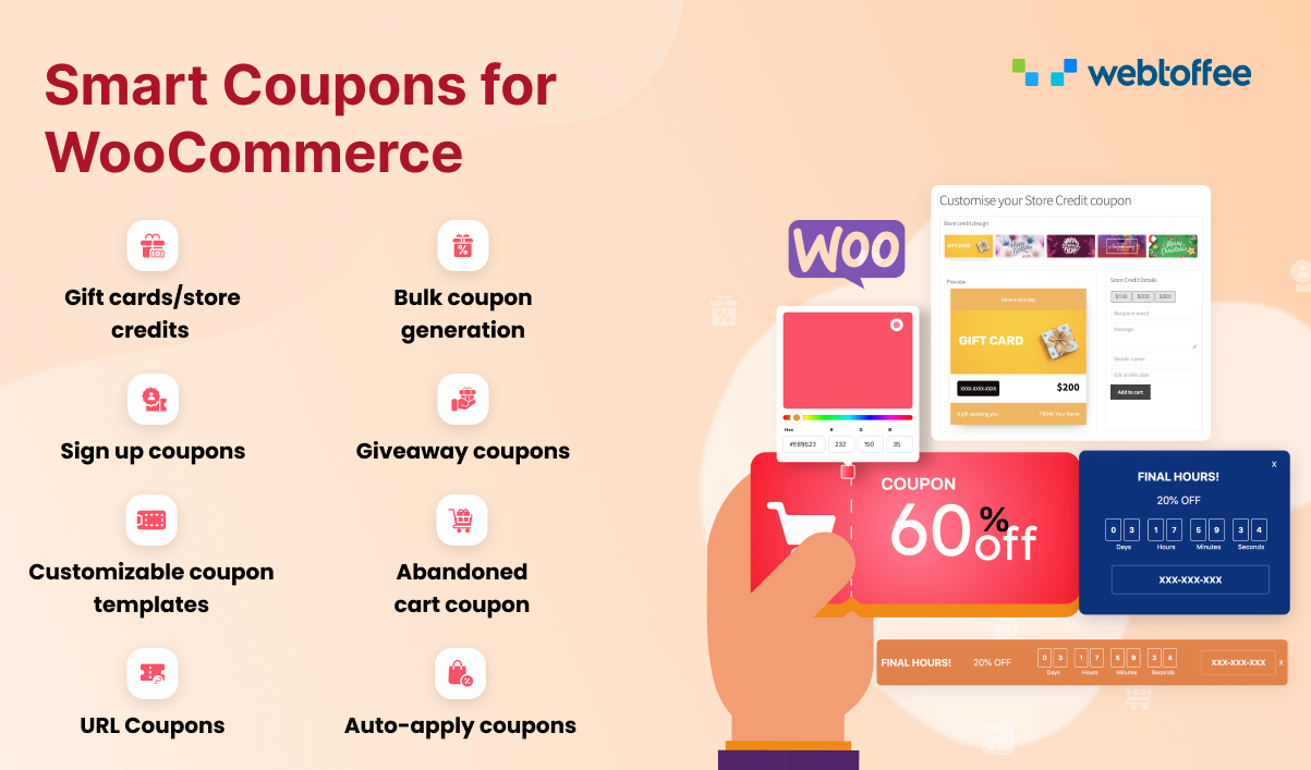 smart coupons for woocommerce