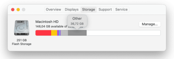 check your mac storage