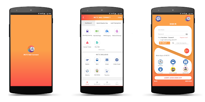 IRCTC Rail Connect