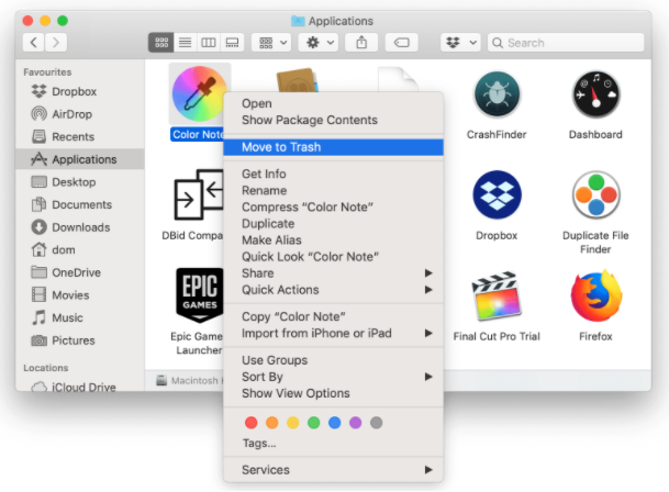 remove unwanted apps from mac