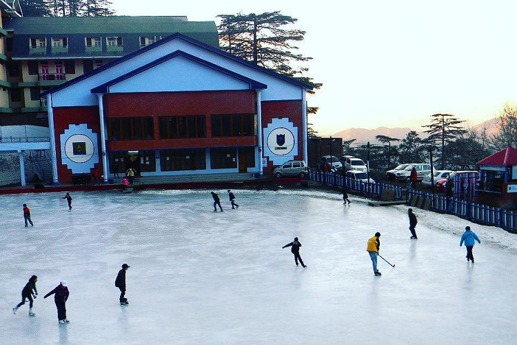 ice skating rink shimla