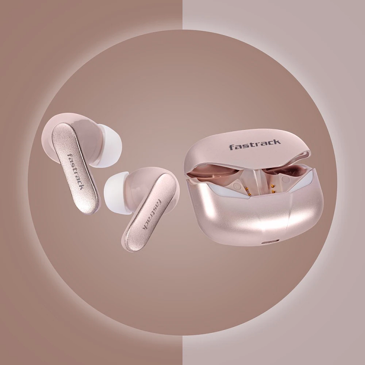 Reflex Tunes Truly Wireless Rose Gold Ear Buds