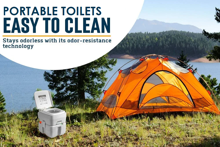 portable toilets