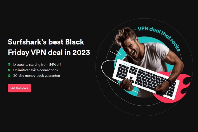 Surfshark VPN Black Friday Sale