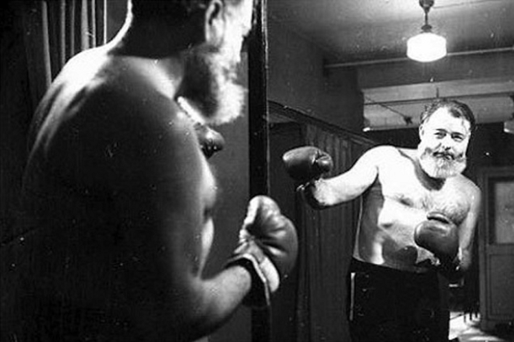 ernest hemingway boxing