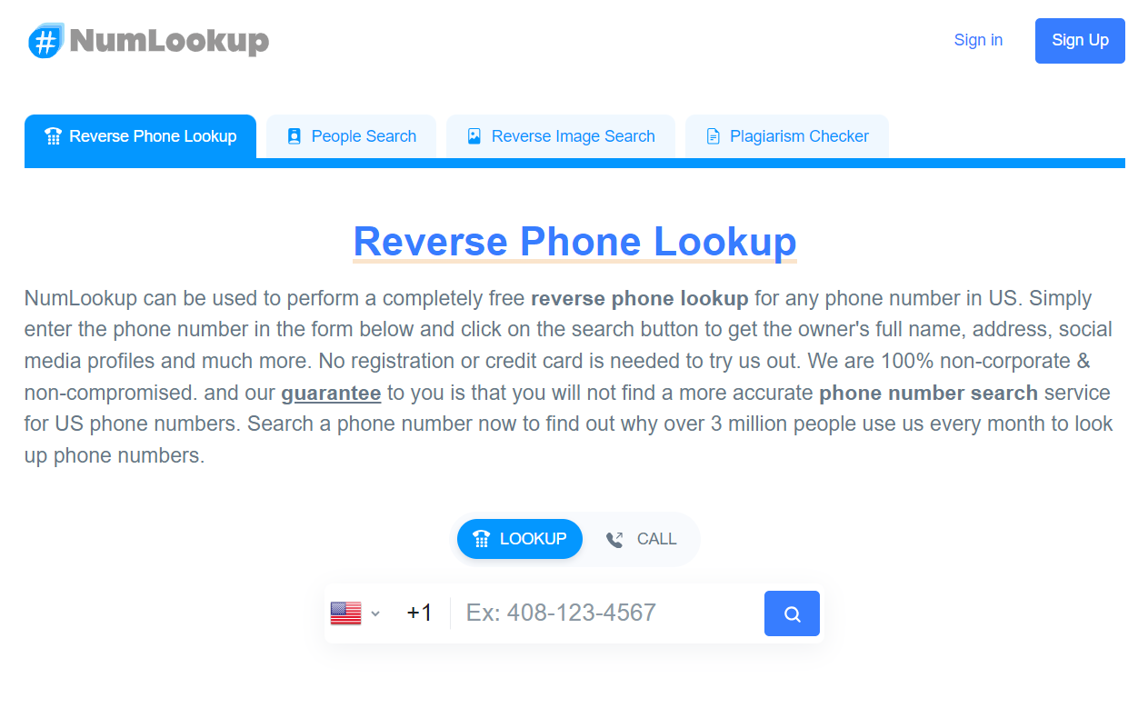 NumLookup